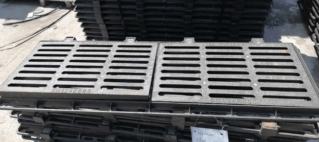 武鸣球墨铸铁连体双篦展示